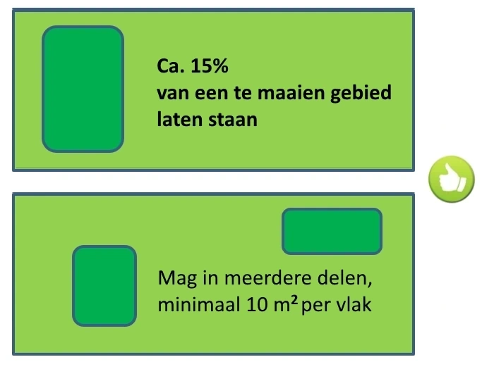 Illustratie: Maaien voor Biodiversiteit 1, bron: ©Frank Verhagen