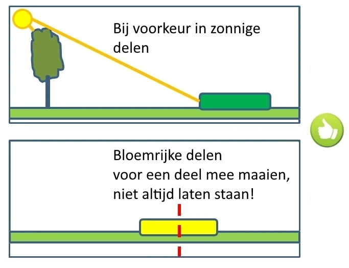 Illustratie: Maaien voor Biodiversiteit 2, bron: ©Frank Verhagen