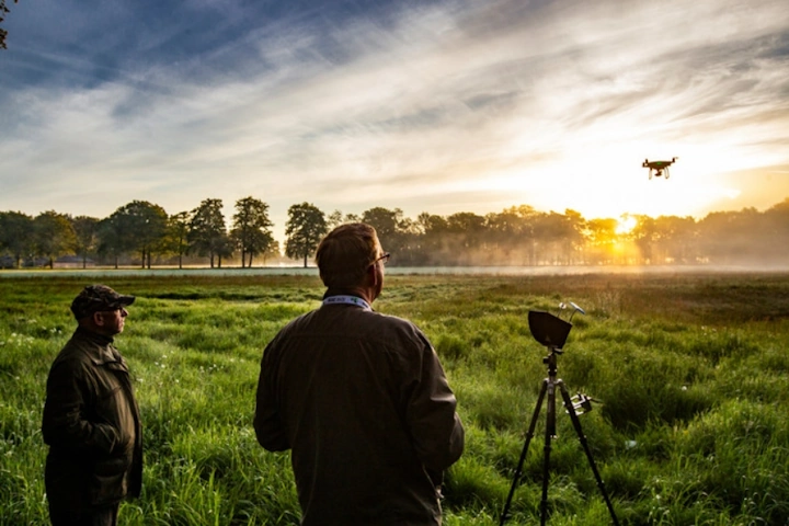 Afbeelding: Mijmeren bij inzet drone